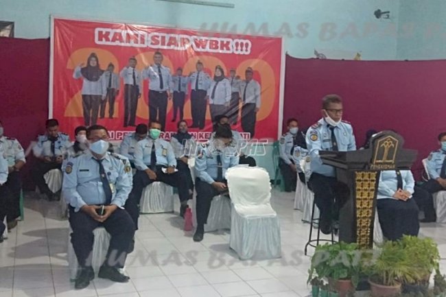 Ini Paparan Bapas Pati dalam Desk Evaluasi dengan TPN