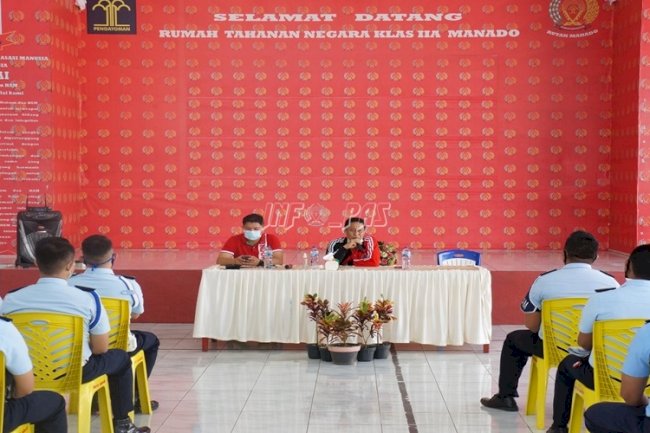 Karutan Manado Tekankan Kedisiplinan & Kekompakan Regu Pengamanan