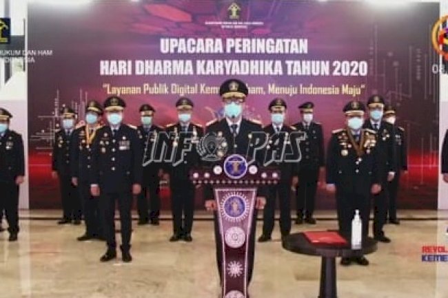HDKD 2020, Menkumham Tekankan Revolusi Digital dalam Revolusi Kinerja