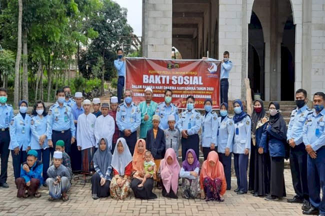 Lapas Semarang Santuni Yayasan Panti Asuhan At-Tasyrif 