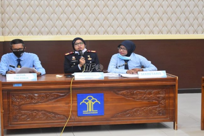 LPP Kendari Paparkan Kinerja Terbaik pada Desk Evaluasi 