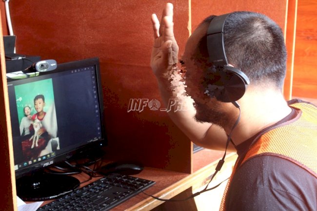 WBP Lapas Cilegon Nikmati Layanan Kunjungan Online Gratis