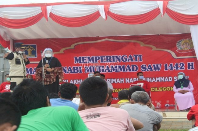 Ini Cara Lapas Cilegon Peringati Maulid Nabi Muhammad SAW