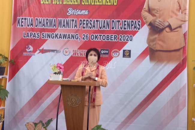 Ketua DWP Ditjenpas: Istri Petugas Jangan Termakan Hoaks