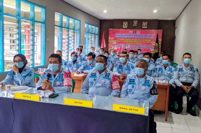 Rutan Buntok Gelorakan Semangat WBK pada Desk Evaluasi