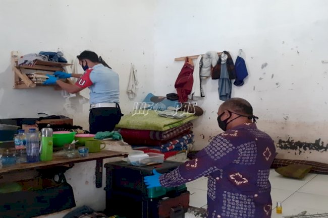 Pastikan Green Zone, Hunian Lapas Rangkasbitung Kena Sidak