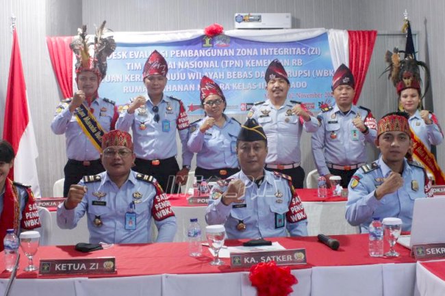 Rutan Manado Respon Baik Hasil Evaluasi TPN