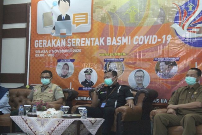Gandeng Gugus Tugas COVID-19, Lapas Cilegon Gelar Webinar