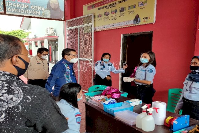 Sambangi LPP Ambon, Ini Pesan Irwil II ke Petugas & WBP