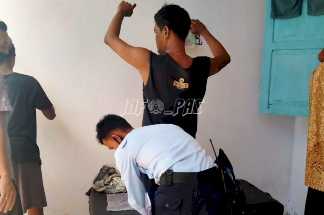 Blok Narkoba Lapas Ambon Jadi Sasaran Satops Patnal