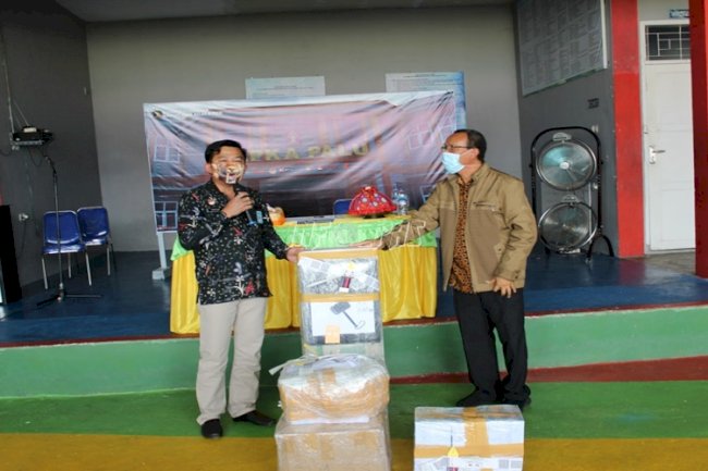 LPKA Palu Terima Alat Pembinaan Keterampilan Anak