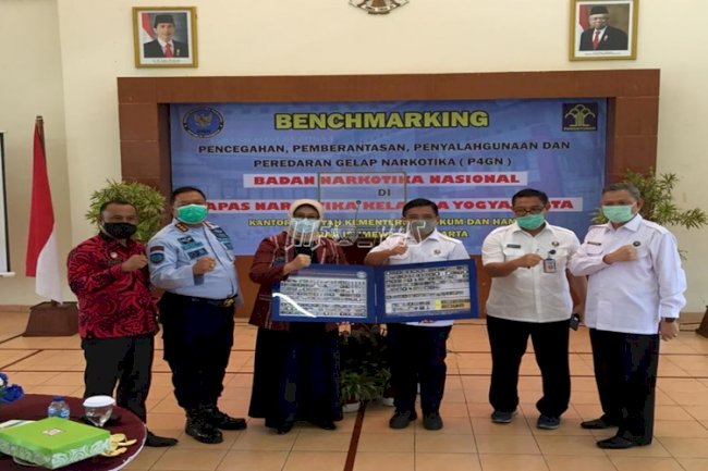Divpas DIY Terima Kunjungan Benchmarking BNN di LPN Yogya