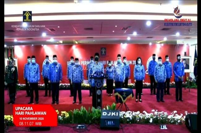 Galeri: Upacara Peringatan Hari Pahlawan Tahun 2020
