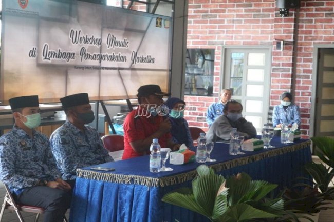 WBP LPN Karang Intan Tingkatkan Pengetahuan & Kemampuan Penulisan