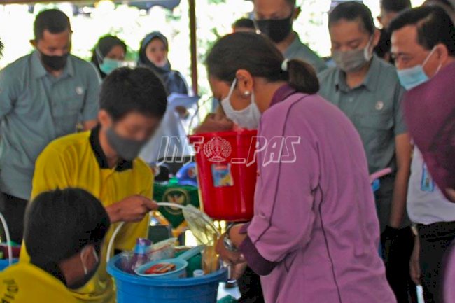 Anak LPKA Jakarta Dapat Kisah Inspiratif Seorang Anggota Paspampres