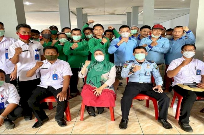 96 WBP Ikuti Penyuluhan Dampak Penyalahgunaan Narkoba