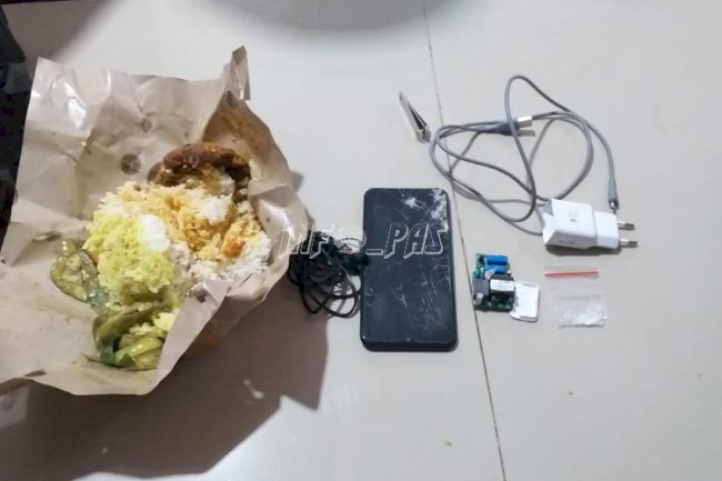 P2U Rutan Manado Gagalkan Penyelundupan Sabu