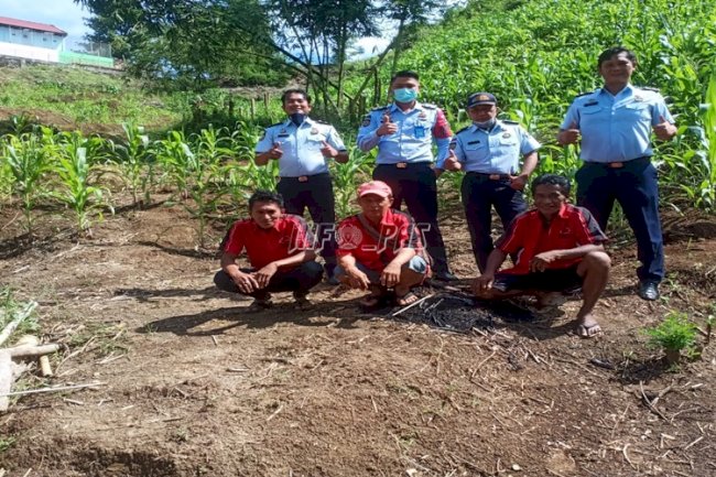 Rutan Manado Panen Mentimun