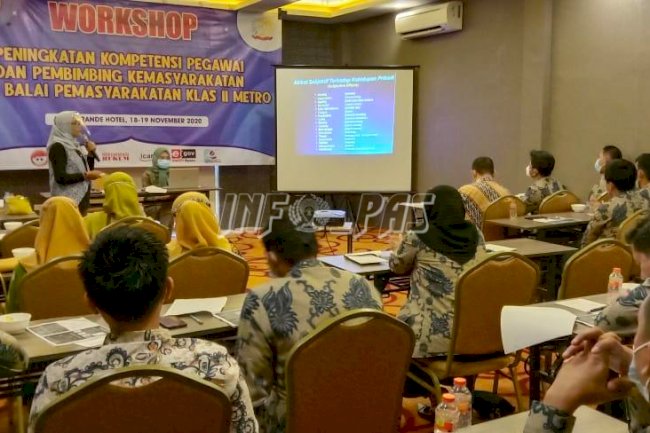 Bapas Metro Tingkatkan Kompetensi Petugas Melalui Workshop
