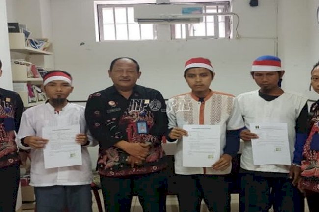 Tiga Napiter LPN Gunung Sindur Kembali ke Ibu Pertiwi