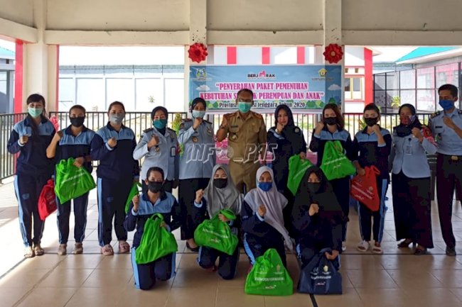 LPP Kendari Terima Paket Pemenuhan Kebutuhan WBP Perempuan