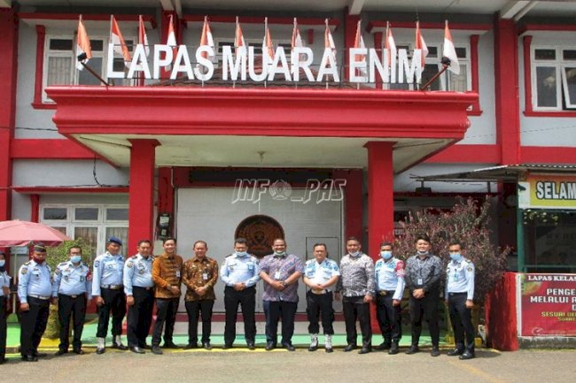 Terus Berbenah, Lapas Muara Enim Tuai Pujian 