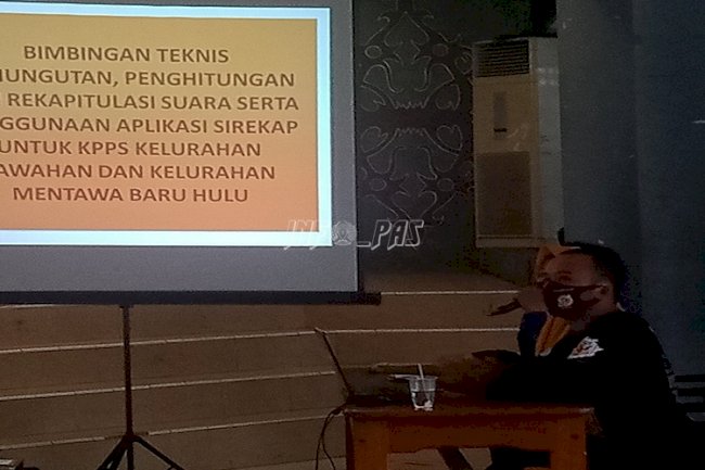 KPPS Lapas Sampit Ikuti Bimtek Jelang Pilkada 2020