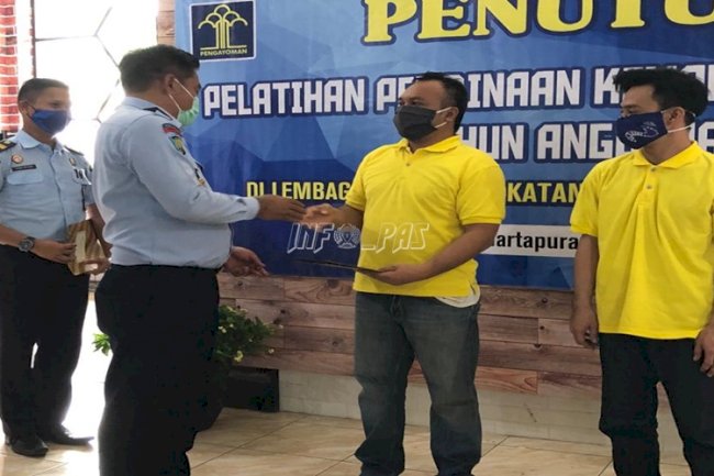 LPN Karang Intan Rampungkan 25 Paket Pelatihan Keterampilan WBP