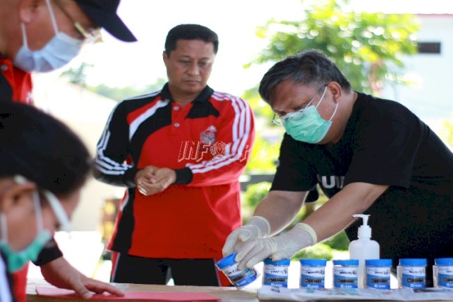  Rutan Manado Gelar Tes Urin bagi Pejabat Struktural dan Petugas