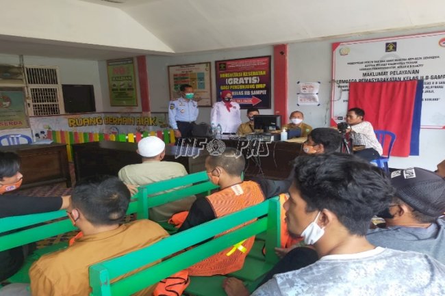 Lapas Sampit Penuhi Hak Pilih WBP dalam Pilkada Tahun 2020