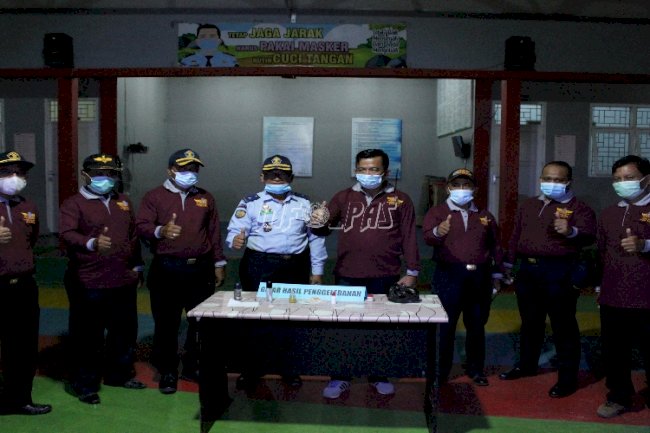 Petugas LPKA Palu Geledah Kamar Hunian Anak