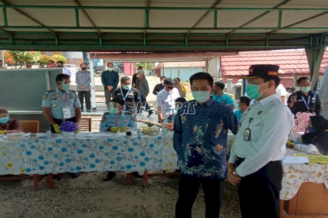 Antusiasme WBP Lapas Muara Teweh dalam Pilkada Dipuji Bupati Barito Utara