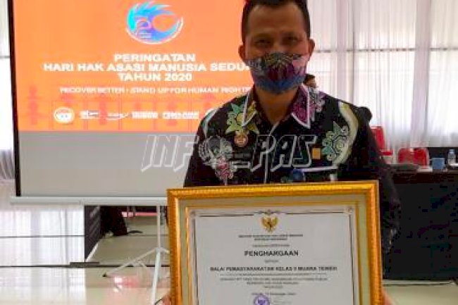 Dalam Sehari Bapas Muara Teweh Terima Penghargaan dan Dukungan Sarpras