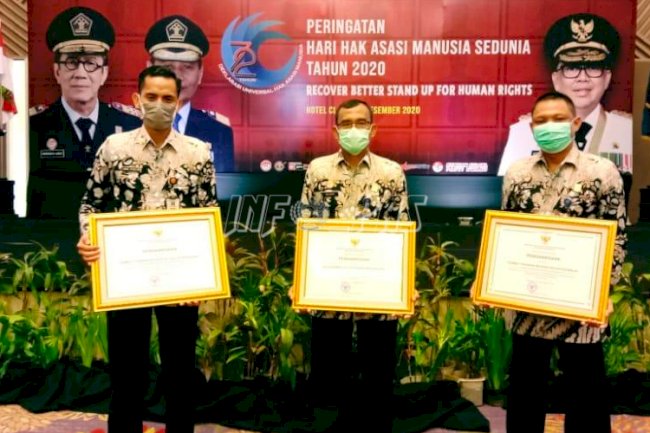 Raih Prestasi, Rutan Sinjai Terima Penghargaan Layanan Publik Berbasis HAM