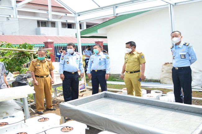 Kalapas Watampone Terima Kunjungan Kadis Ketahanan Pangan Kab. Bone