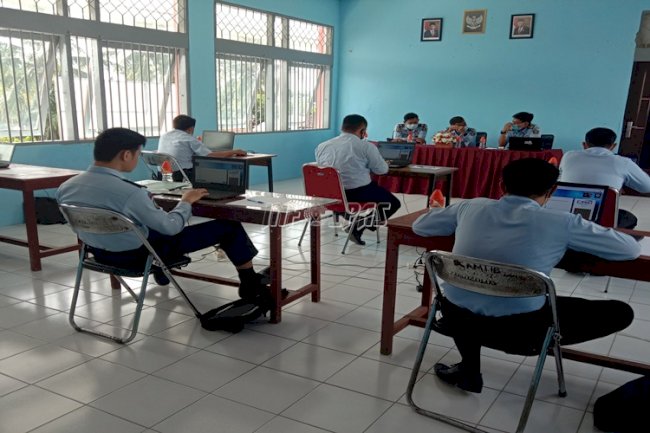 6 Petugas Ikuti Ujian PI & UD di Lapas Muara Teweh