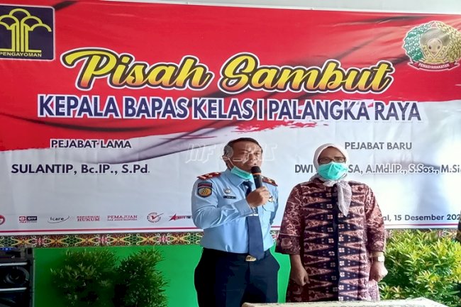Gantikan Sulantip, Dwi Santosa Pimpin Bapas Palangka Raya