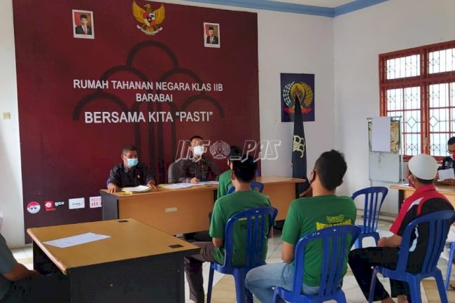 Sinergi Rutan Barabai dan PN, Lima WBP Dapat Penguatan