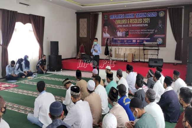 Songsong Kinerja PASTI, Lapas Rangkasbitung Gelar Refleksi Akhir Tahun