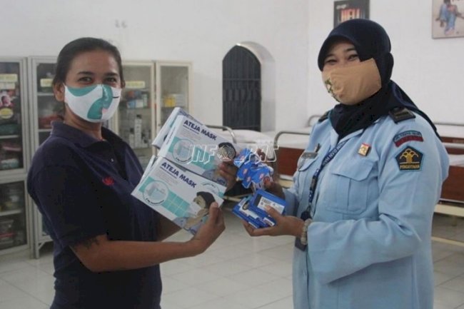 LPP Semarang Bagikan Paket New Normal Kepada WBP