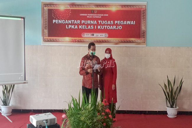 Purnatugas, Kasi Perawatan Dilepas Jajaran LPKA Kutoarjo