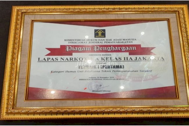 LPN Jakarta, Terbaik I Pengelolaan Kehumasan Teraktif se-Indonesia