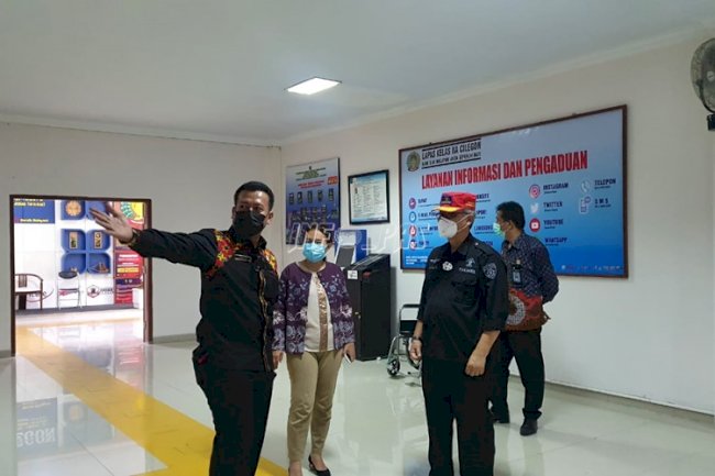 Kakanwil Banten Tinjau Layanan Publik & Pengamanan Lapas Cilegon