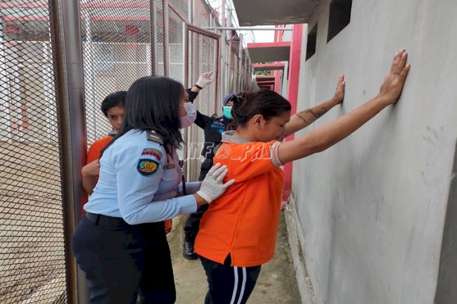Cegah Gangguan Kamtib, Petugas LPP Ambon Gelar Sidak Rutin