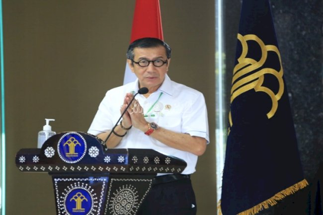 Berprestasi & Berinovasi, Menkumham Apresiasi Seluruh Satker Kemenkumham