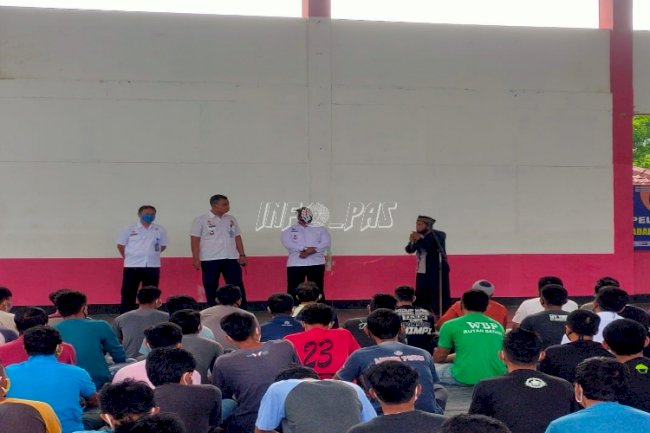 Raih 3 Penghargaan, Rutan Batang Syukuran Bareng WBP