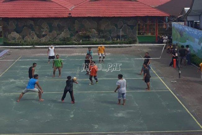 Sabtu Ceria Jaga Kebugaran WBP & Petugas Lapas Sampit