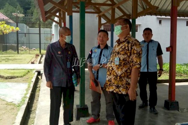 Kunjungi Lapas Mamasa, Ini Pesan Kadivpas