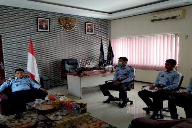Bahas Permenkumham 32/2020, Lapas & Bapas Muara Teweh Satukan Persepsi 
