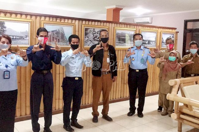 Ciptakan Destinasi Wisata Hukum, Lapas Rangkasbitung Gandeng Dinas Perpustakaan Lebak